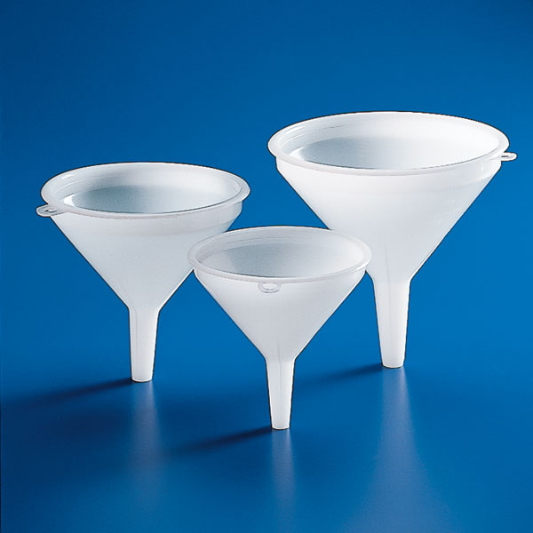 Globe Scientific Funnel, General Purpose, HDPE, 100mm, 300mL Image